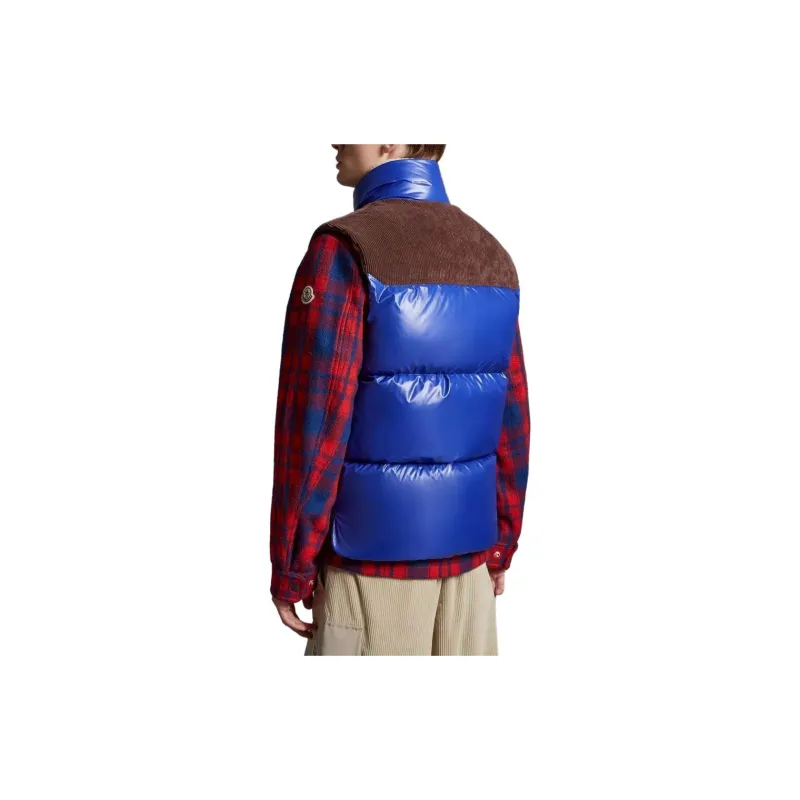 Moncler Vests Men Blue-1
