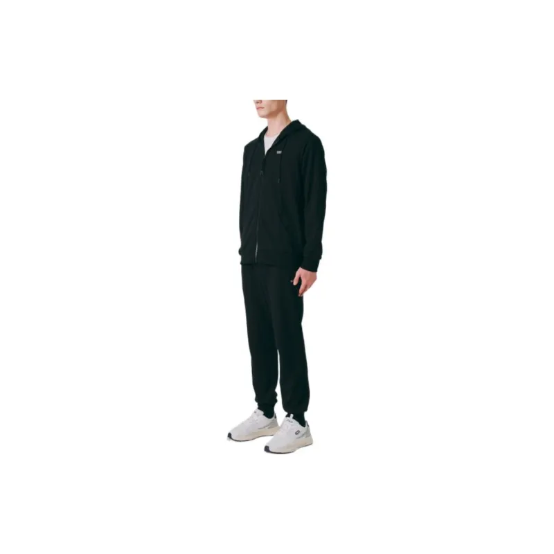 FILA Knitted Sweatpants Unisex Black-4