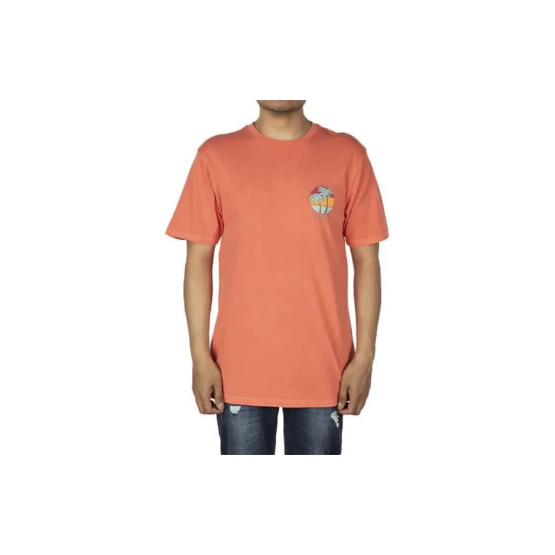 Vans T-Shirts Men Orange-2