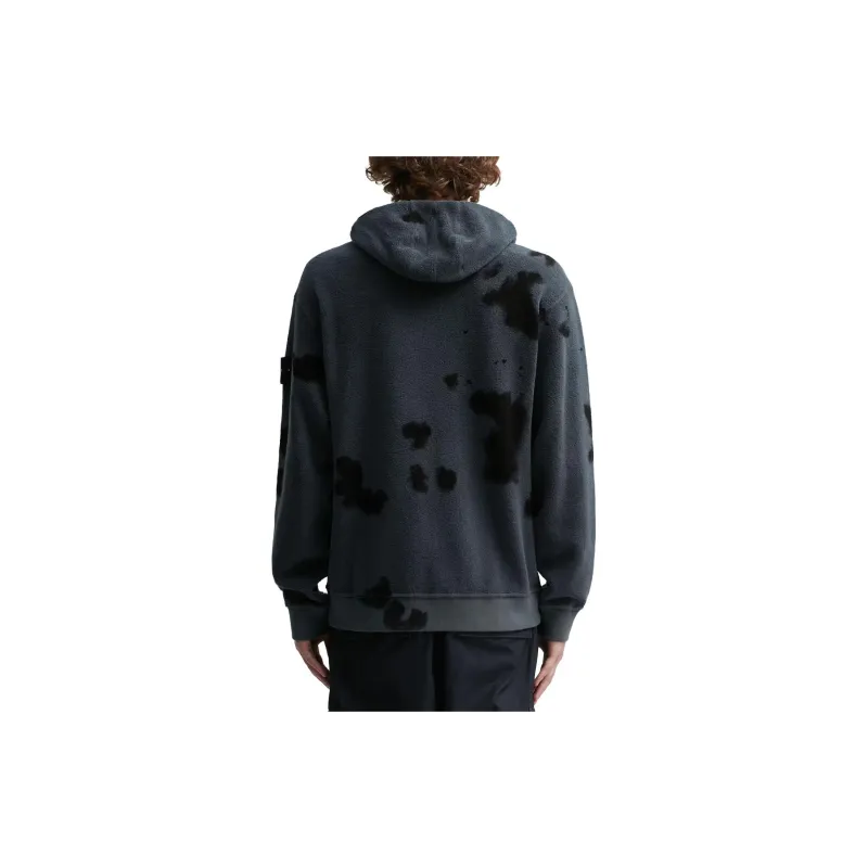 STONE ISLAND Velvet feel Coat Unisex Smoke Gray-2