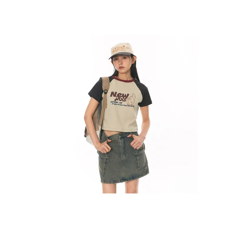 NewJnxs Raglan Sleeve T Shirt Women's-9