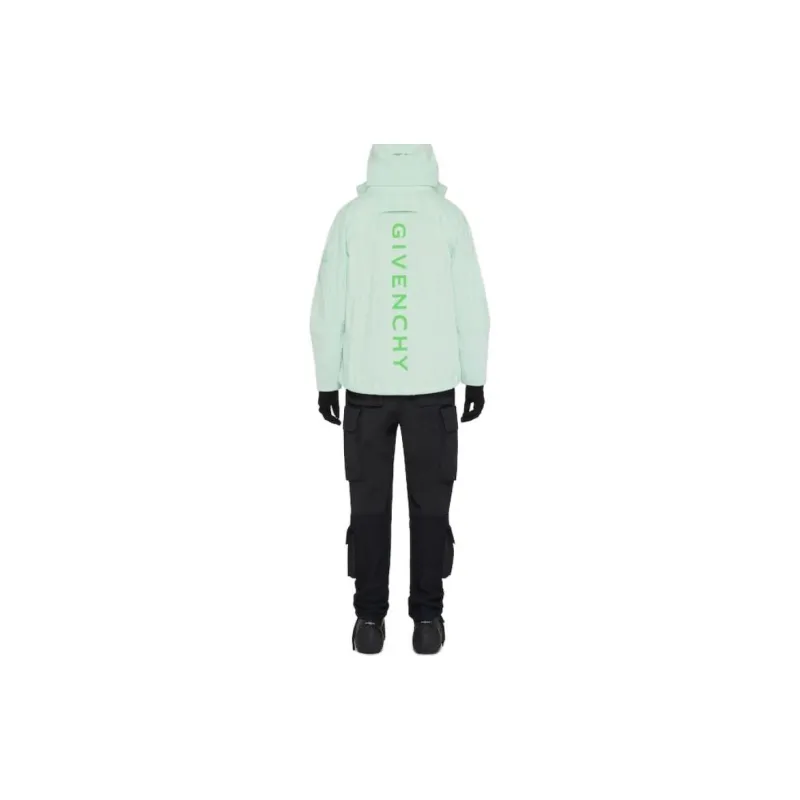 Givenchy Logo Printed Hooded Windbreaker-2
