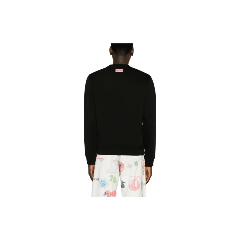 KENZO Tiger Embroidered Crewneck Sweatshirt-2