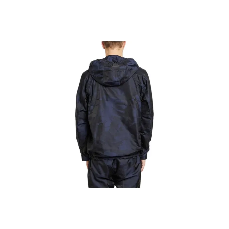 Ferragamo Trench Coats Men Dark Blue-3