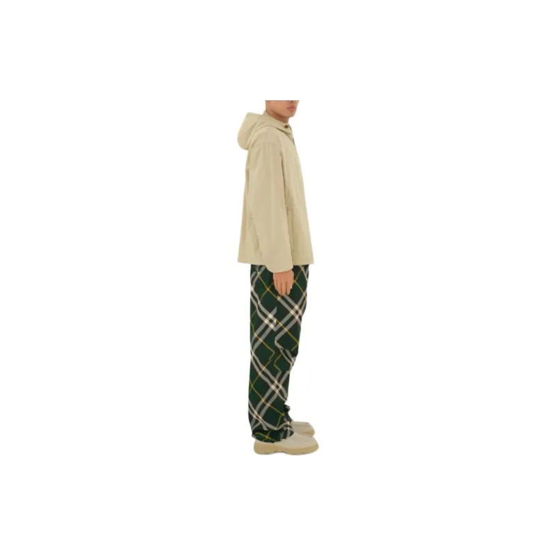 Burberry FW23 Jackets Coats Men's Khaki-2