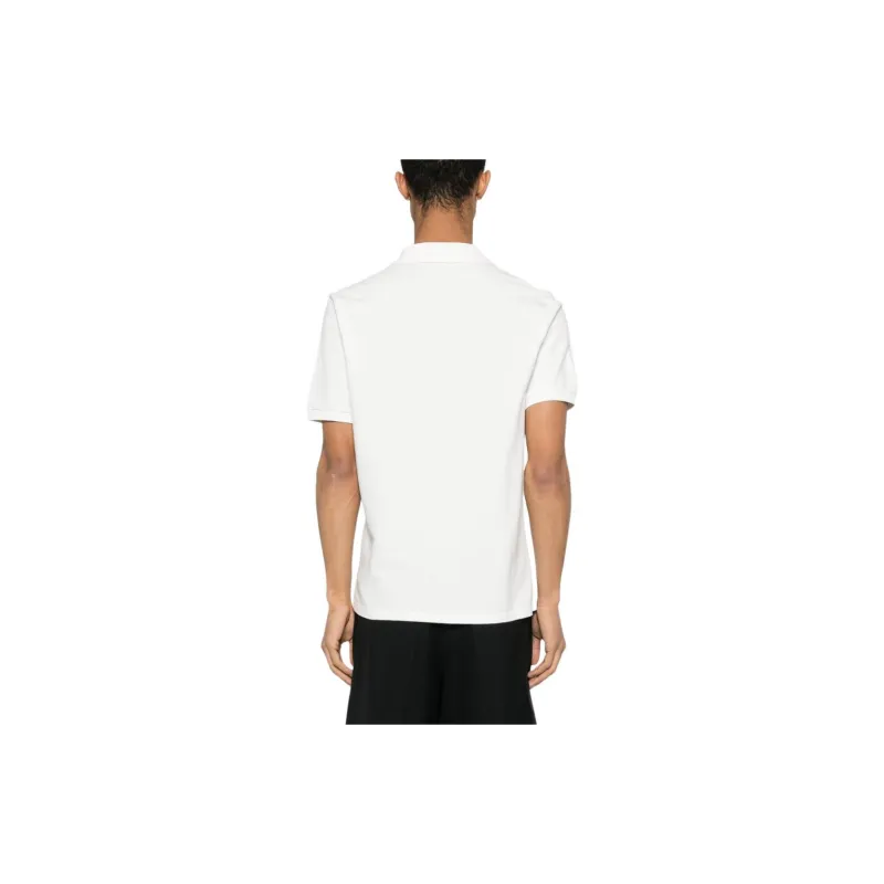 KENZO Orange Embroidered Polo Shirt-2