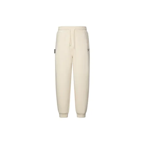 Reebok Knitted Sports Pants Women's Apricot