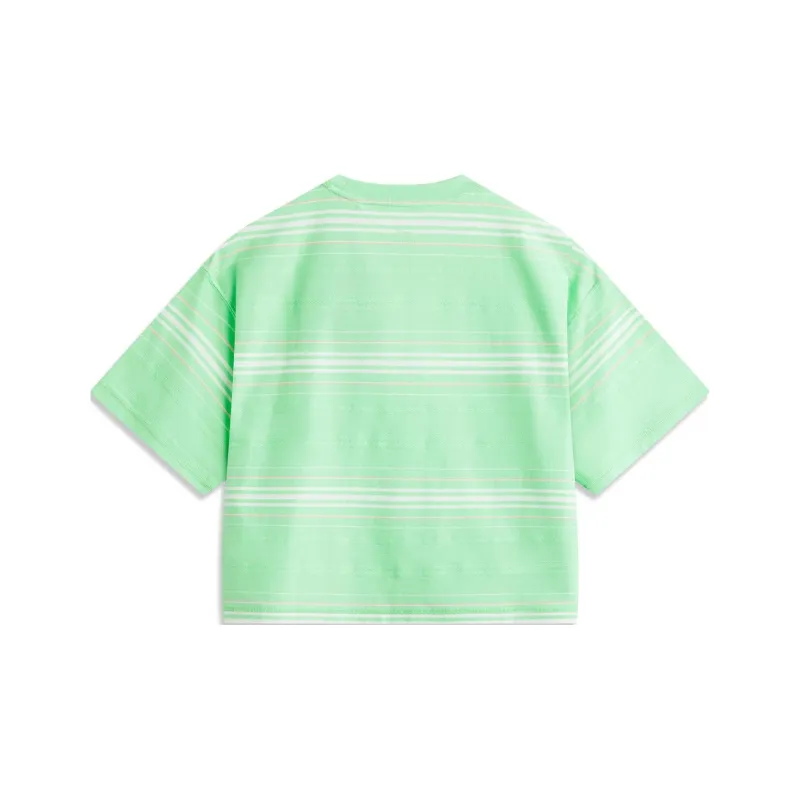 LiNing Sports Life Collection T Shirt Women's Cooling Green-1