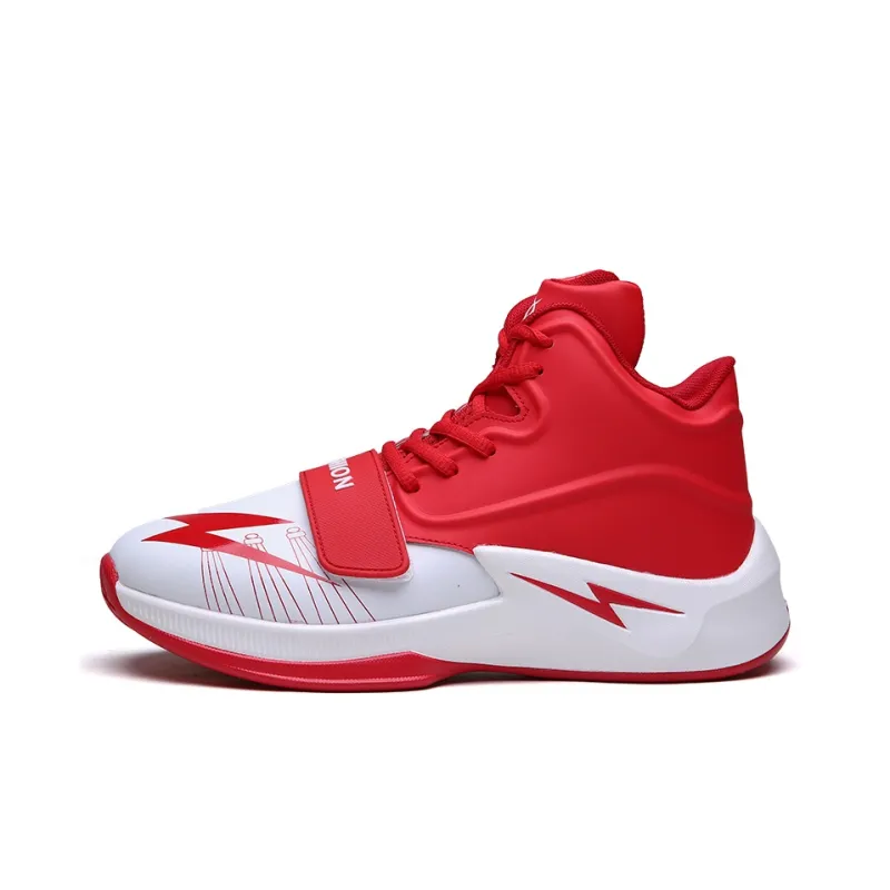 GQWE Cushioned Slip-Resistant Mid-Top Basketball Shoes Unisex-10