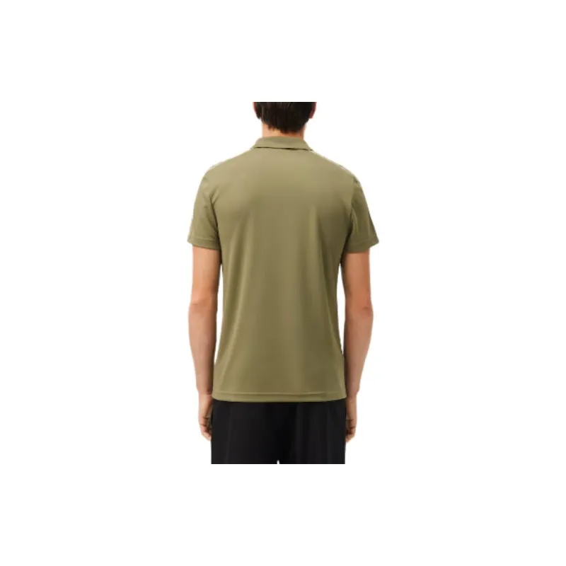 LACOSTE Polo Shirt Men's Khaki Green-3