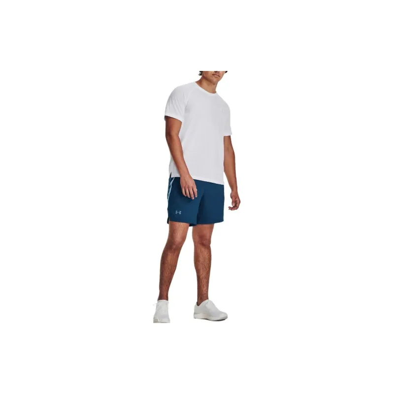 Under Armour Launch Casual Shorts Men Collegiate Blue-3