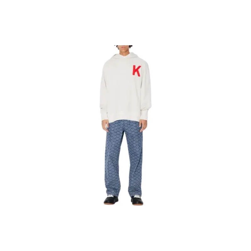 KENZO Lucky Tiger Genderless Embroidered Oversized Hoodie-2