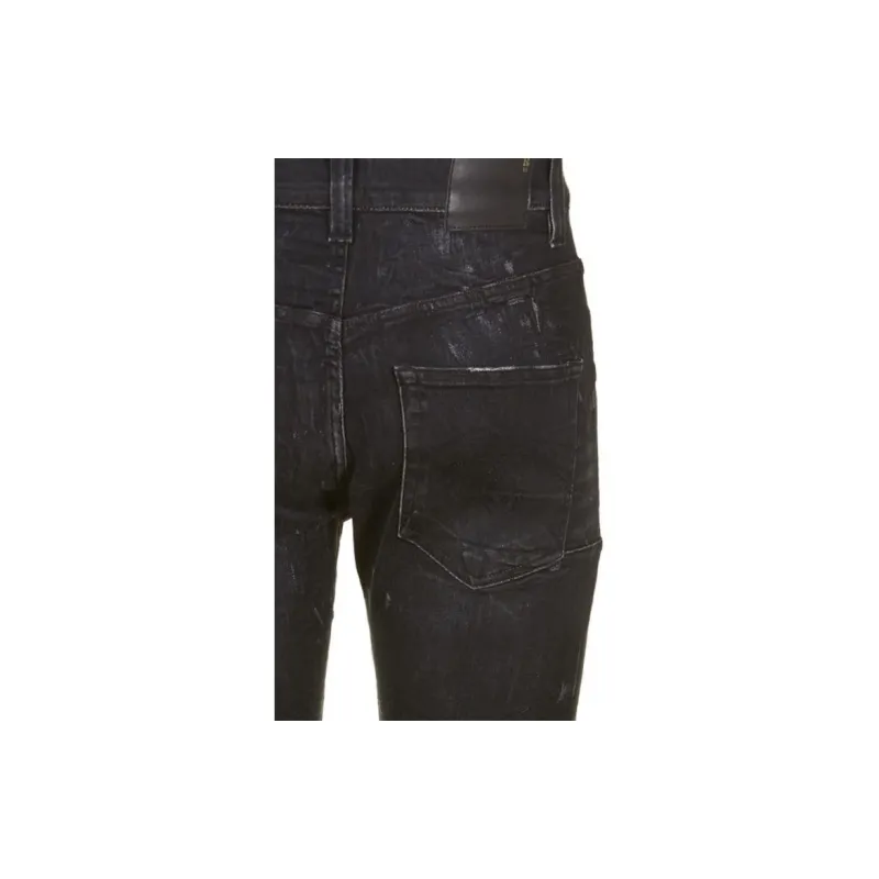 R13 Jeans Men Black-3