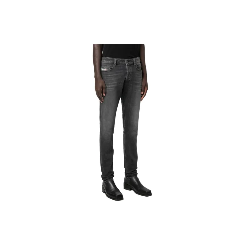DIESEL D Luster Stonewashed Jeans-3