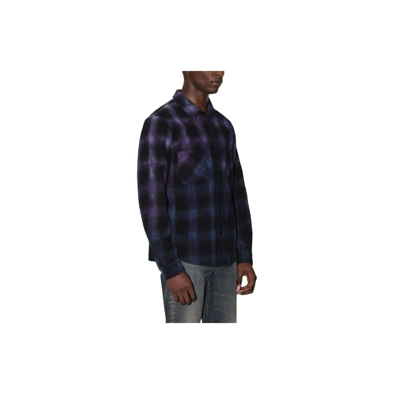 AMIRI Shirts Men Dark Purple-3