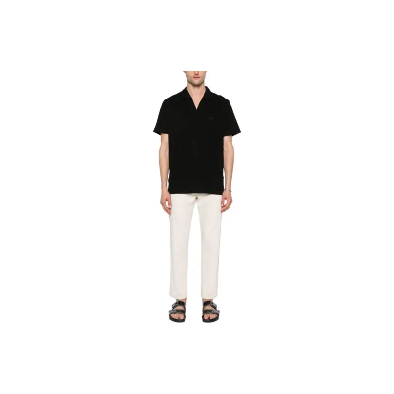 Calvin Klein Logo detail Polo Shirt-3