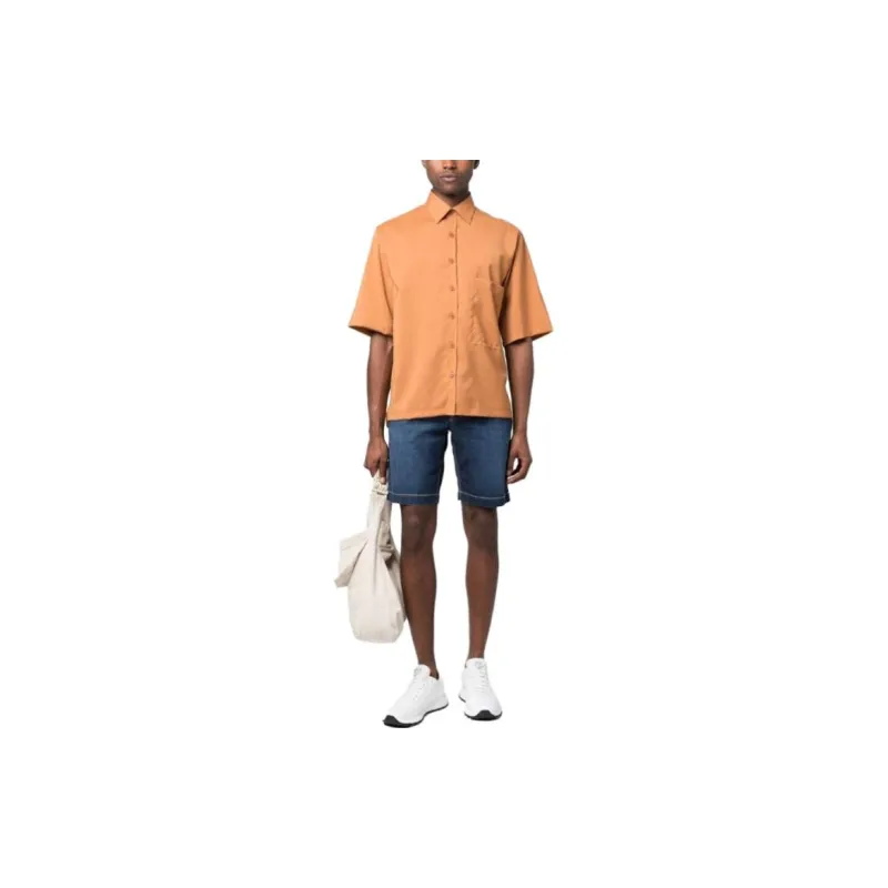 JACOB COHEN Mid-rise Denim Shorts-1