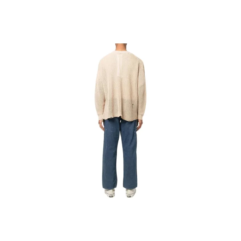 Doublet Knitwear Men Beige Yellow-2