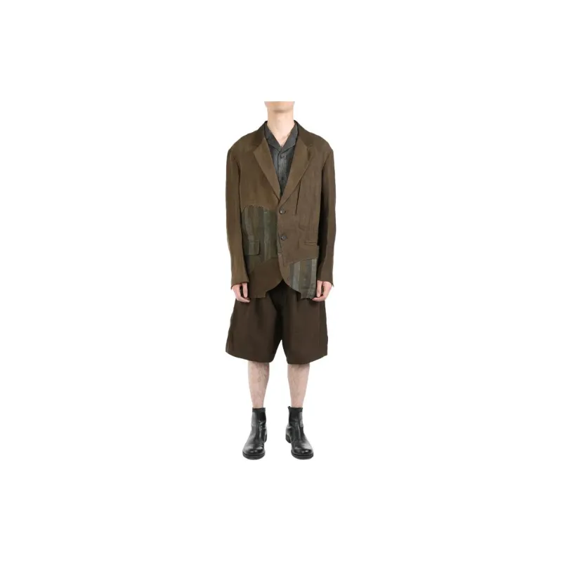 ZIGGYCHEN Sinngle Breasted Long Sleeved Jacket-2