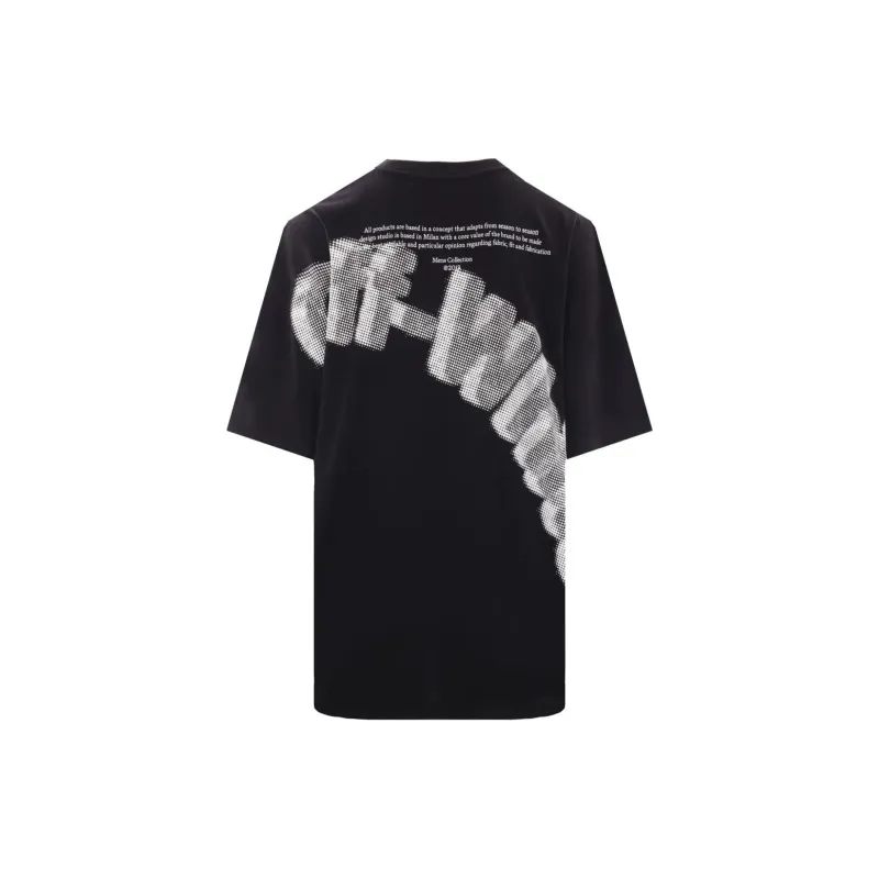 OFF-WHITE 3D Logo Over Short-Sleeve Tee-1