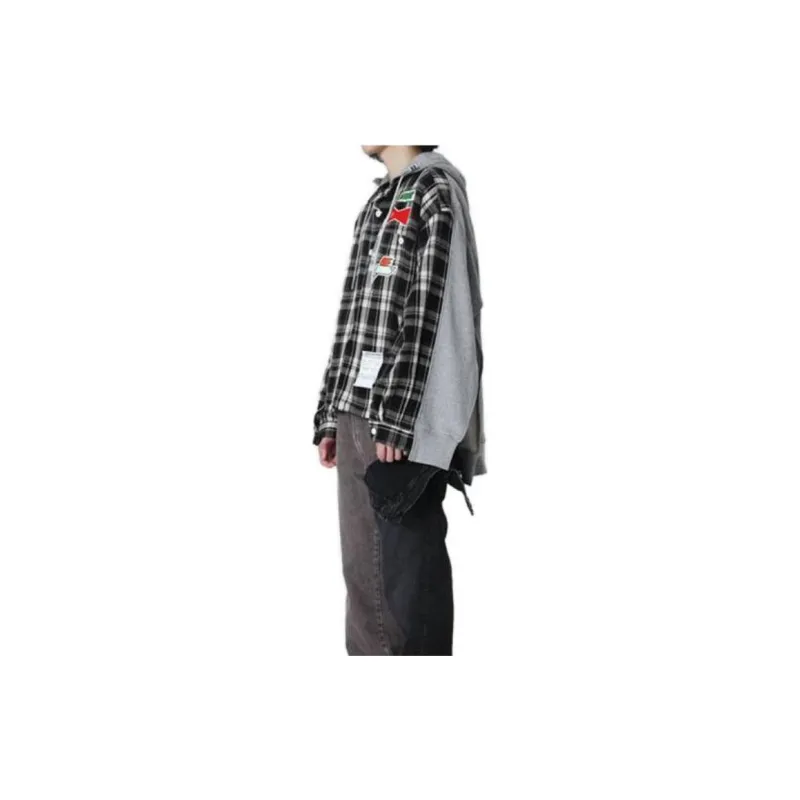 Maison Mihara Yasuhiro Jackets Men Black/White-1