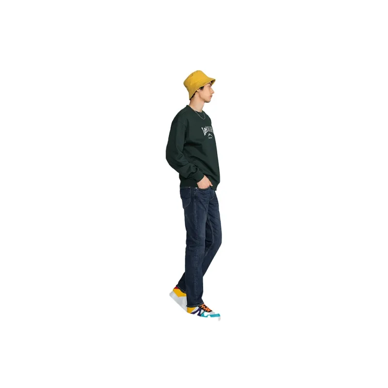 Lee Sweatshirts Unisex Pine Green-5
