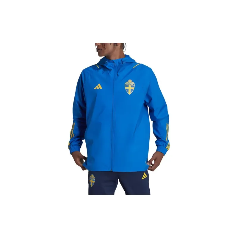 Adidas Jackets Coats Men's Bright Blue / Eqt Yellow-1