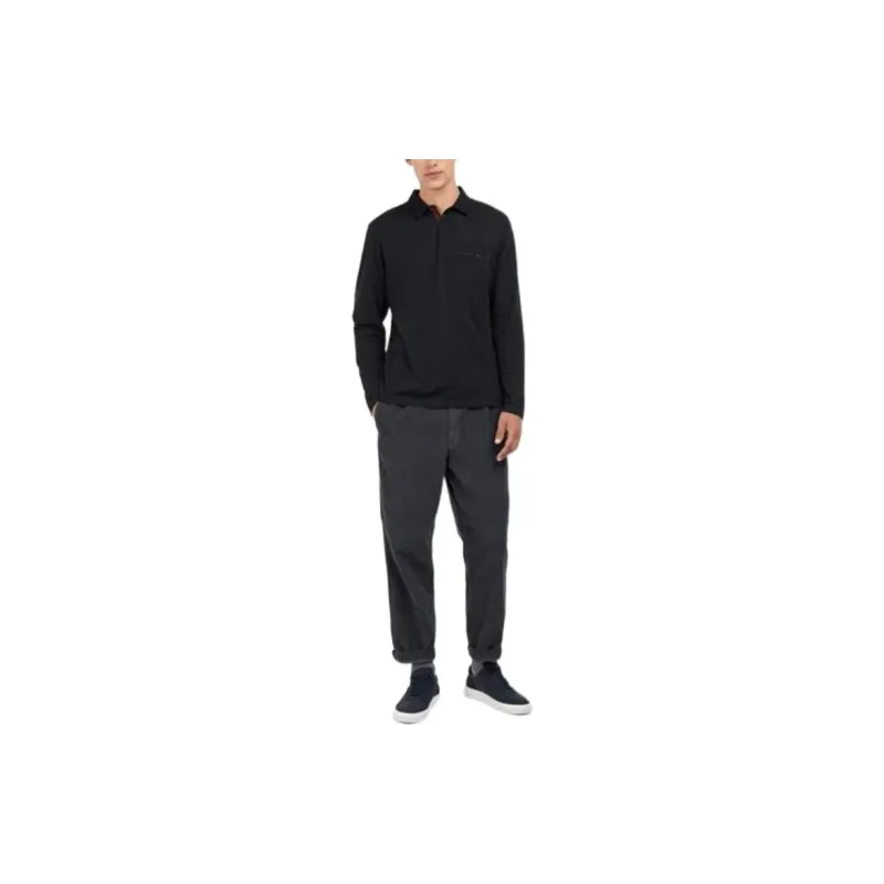 BARBOUR Polo Shirts Men Black-1