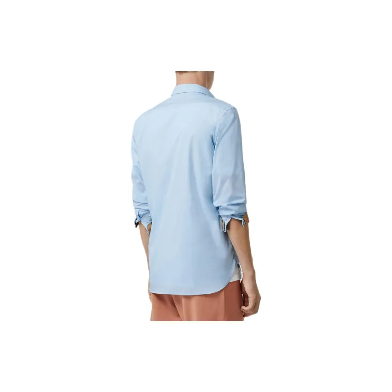 Burberry Shirt Men's Light Blue-3