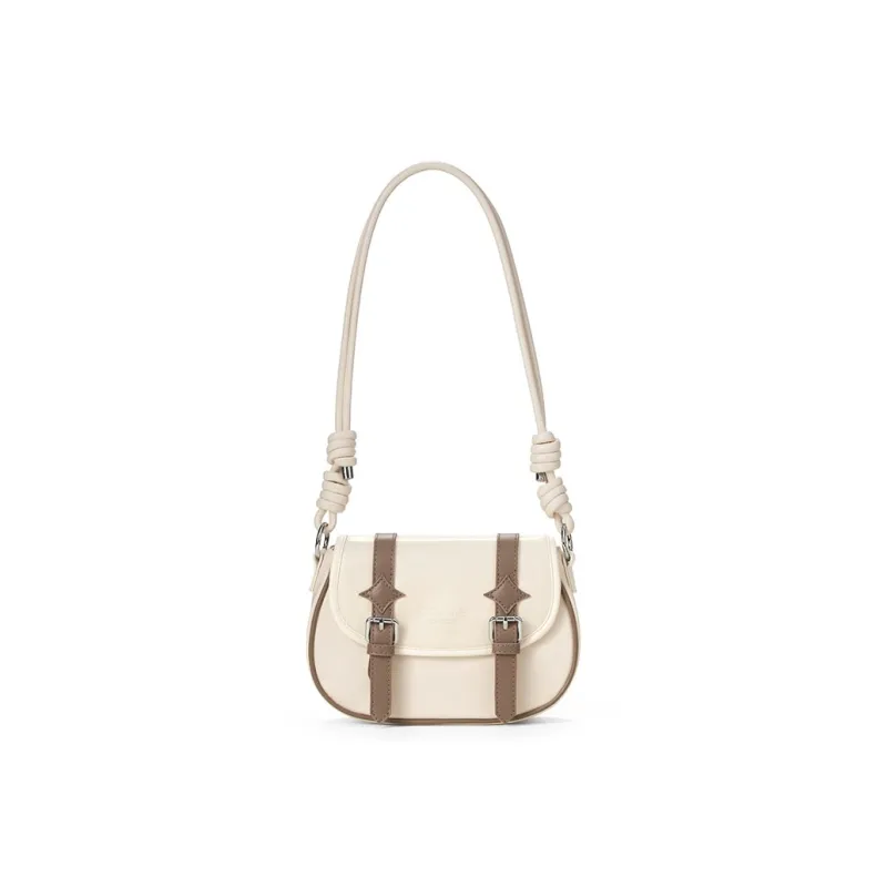 MR.ACE HOMME Polyester Shoulder Bag Women's Sweet Cool Black/Star Silver/Beige White Sand-13