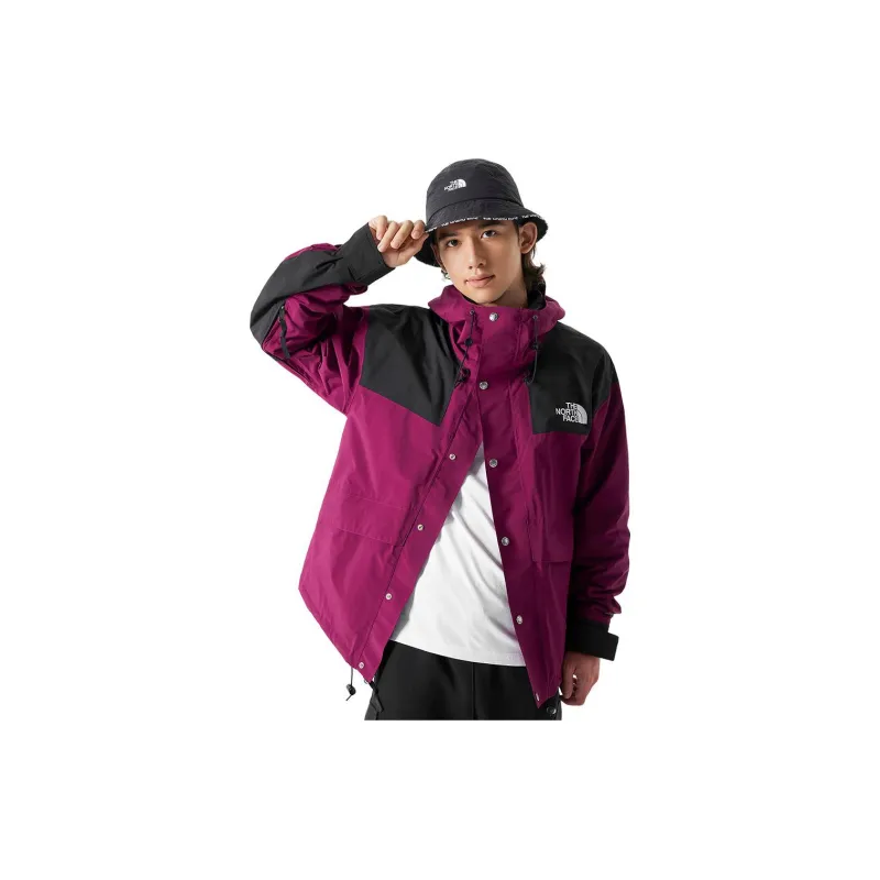 THE NORTH FACE 1986 Series Outdoor Hiking Water Resistant Windproof Wear Resistant Windbreaker Jacket Men's Purple-3