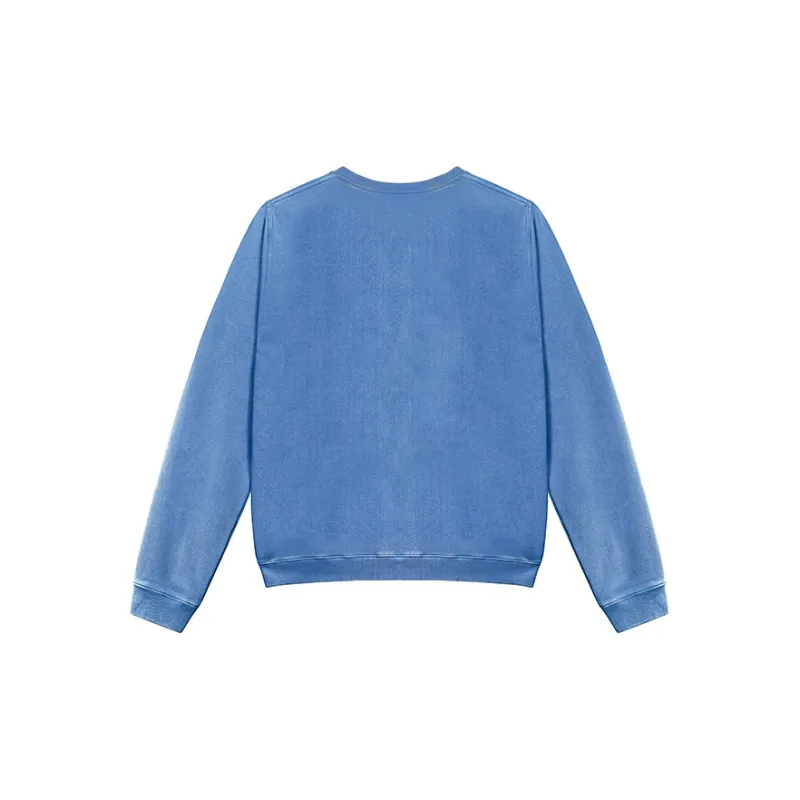 Ideeaideea Sweatshirt Unisex Vintage Blue-1