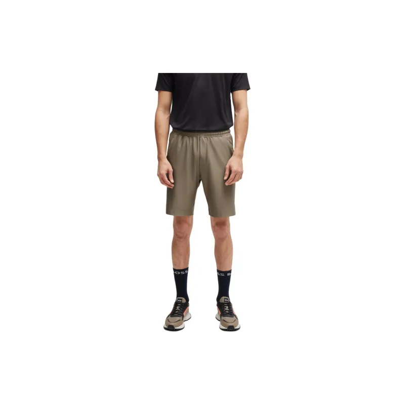 HUGO BOSS Reflective logo Bermuda Shorts-2