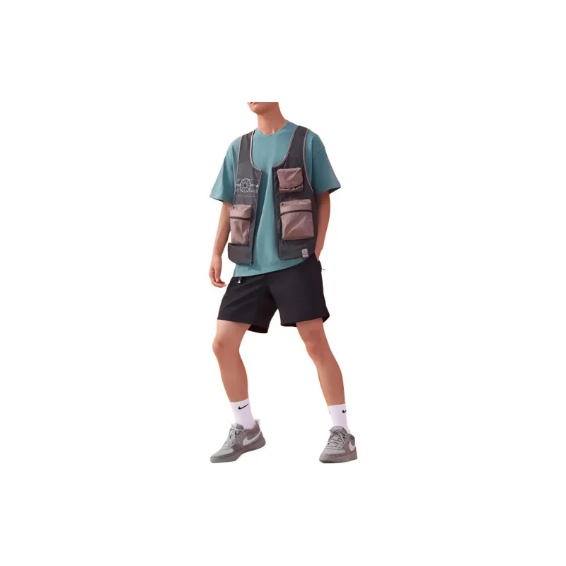 Nike NAI KE Series Sportswear Vest Men's Dark Smoke Gray-4