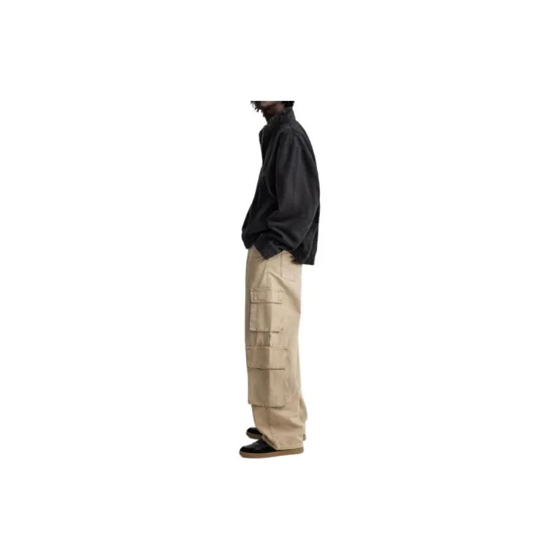 ZARA Casual Pants Men Beige-4