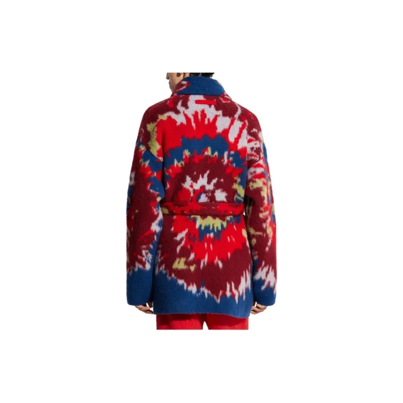 Ermenegildo Zegna X The Elder Statesman Intarsia Cashmere-wool Robe-7