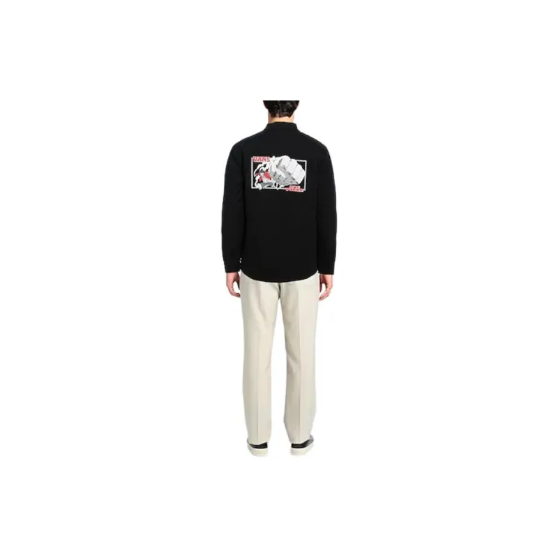 Vans X One Piece King Of Thieves Co Branded Collection Jackets Unisex Black-2