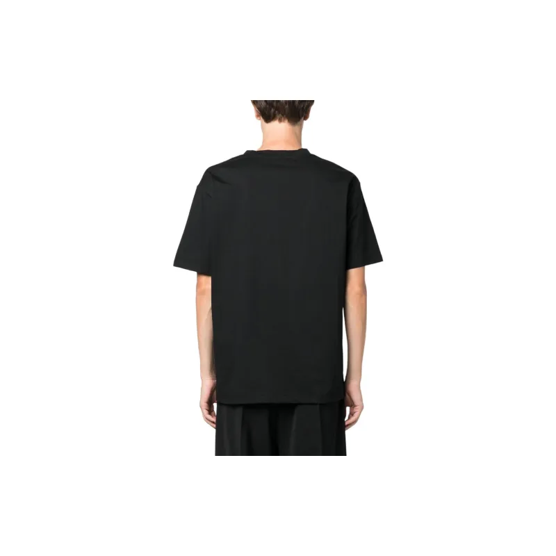 BALMAIN Logo print Cotton T shirt-2
