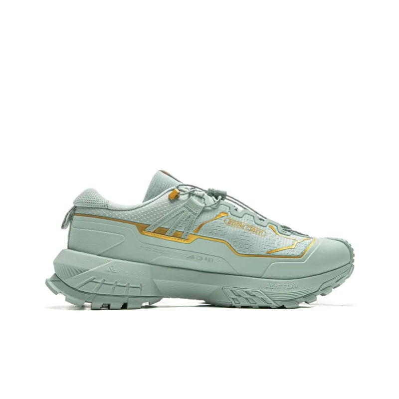 LiNing CF Su Xingchuan Cushioning, Wear Resistant Low Top Hiking Shoes Unisex Green-1