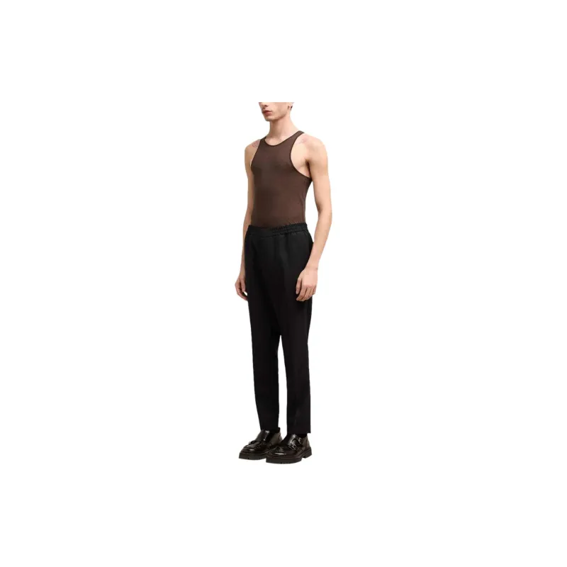 AMIPARIS Straight leg Wool Trousers-2