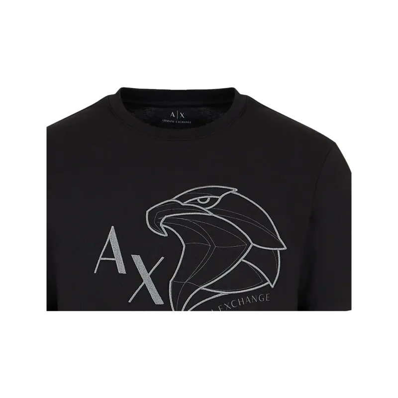ARMANI EXCHANGE SS24 T Shirt Men's Black-5