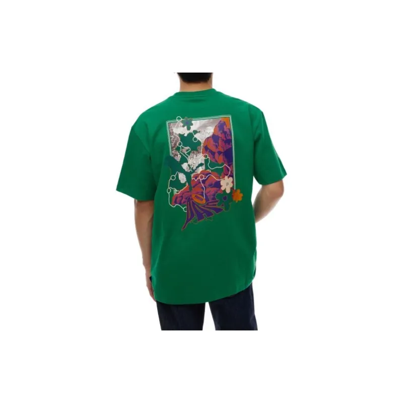 Perks And Mini X PUMA PAM T Shirts Men Green-3