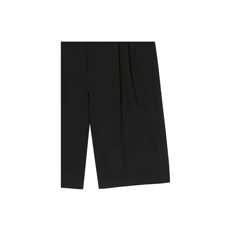 Burberry Casual Shorts Men Black-5