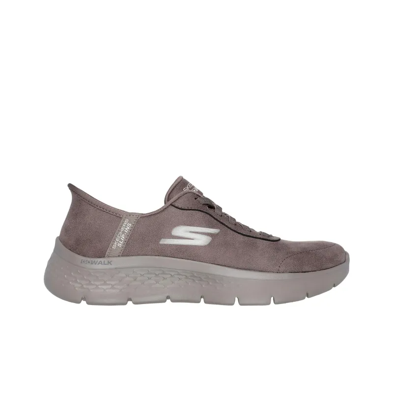 Skechers Go Walk Fle Slip Resistant, Abrasion Resistant, Lightweight Low Top Casual Shoes Women's Brown-1