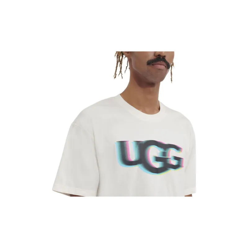 UGG T-Shirts Men White-2