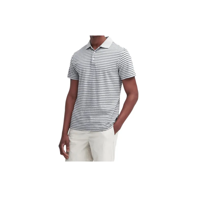 BARBOUR SS24 Polo Shirt Men's Gray-2
