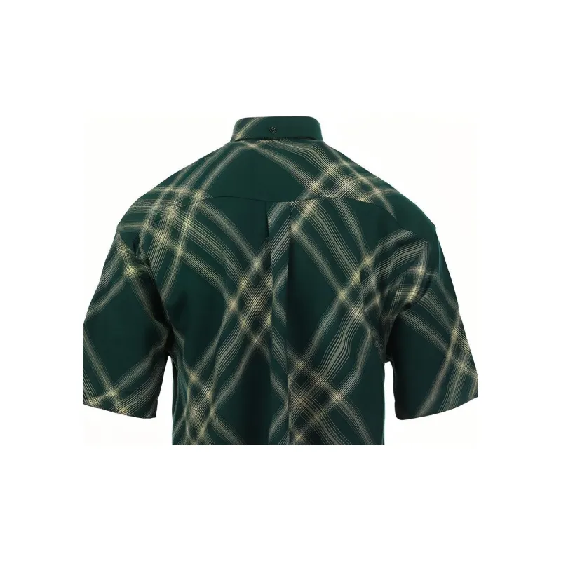 Burberry Checked Logo Embroidered Shirt-5