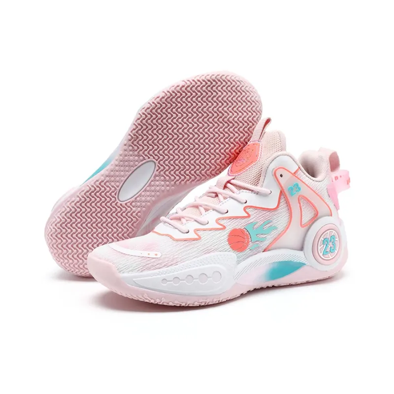 Black tailed Deer Shock Absorbers With Slip Resistant And Abrasion Resistant Properties Mid Top Basketball Shoes Unisex-2