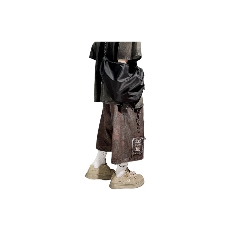 UUCSCC Denim Shorts Men's Black-17