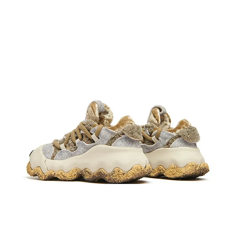 KEDDO Paint Is Not Dry Low Top Chunky Sneakers Women's-16